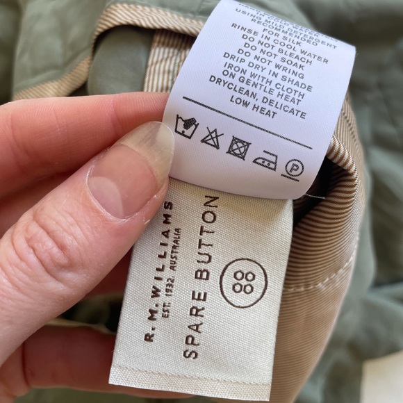 R.M. WILLIAMS 100% silk brand new belted jumpsuit, size 12 - Picture 11 of 16